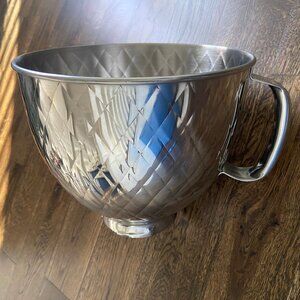 KitchenAid Quilted Stainless Steel Stand Mixer Bowl